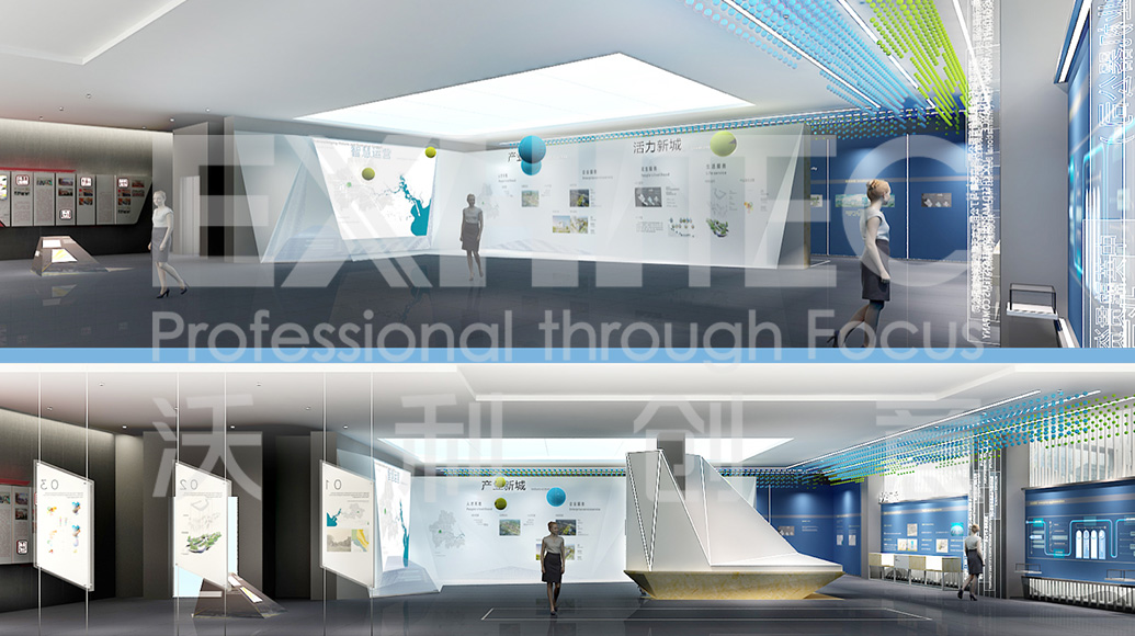 公司展厅的设计如何建立审美空间感？